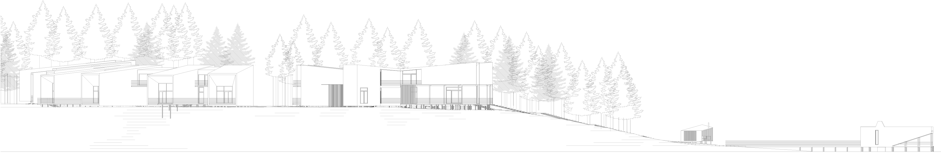 Elevation drawing 2 for Svechanka, Vitebsk region, Belarus.